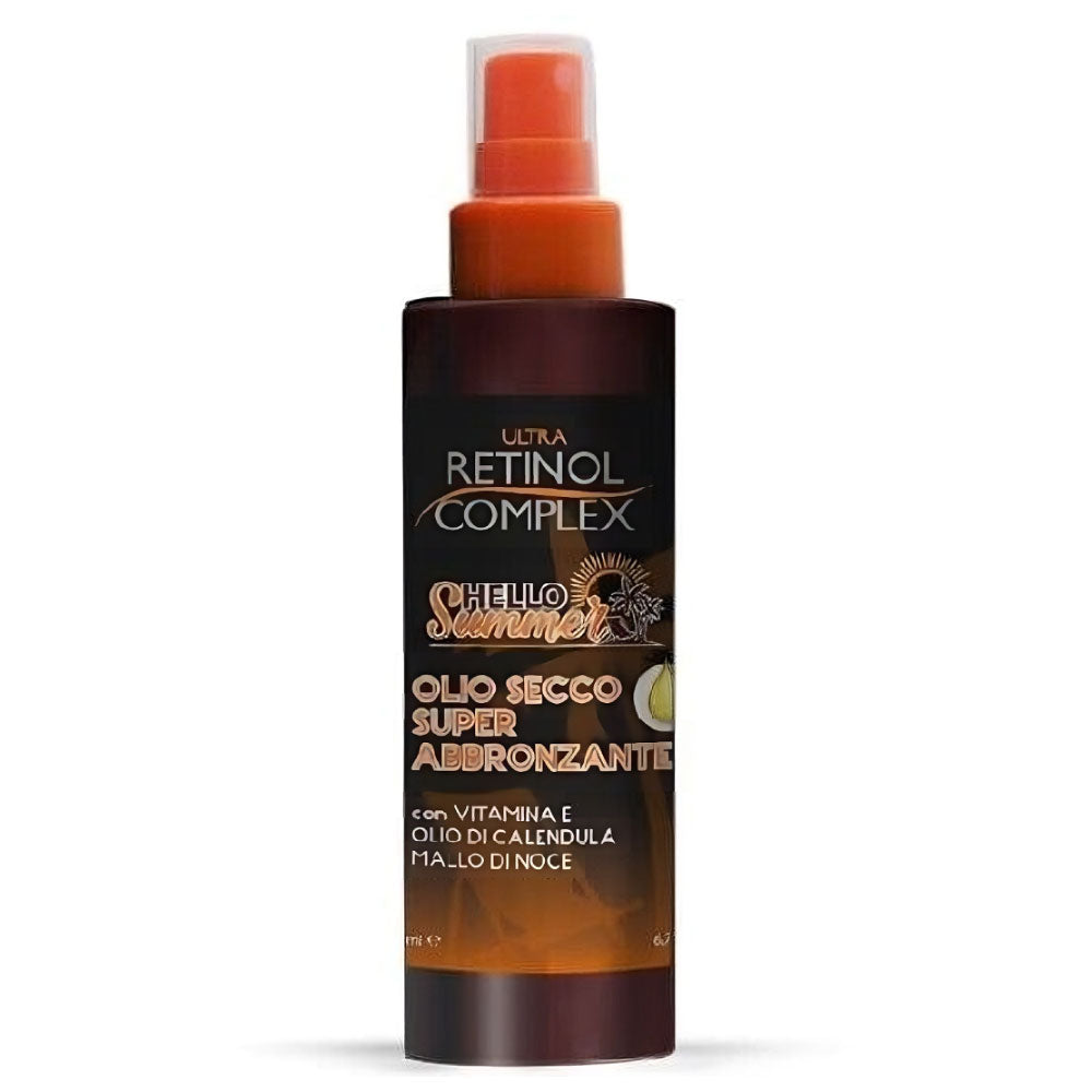 Olio Secco Super Abbronzante con Mallo di Noce 200 ml