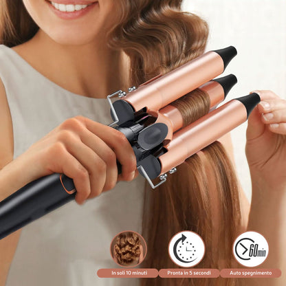 Glam Wave Pro, ferro arricciacapelli 5 in 1